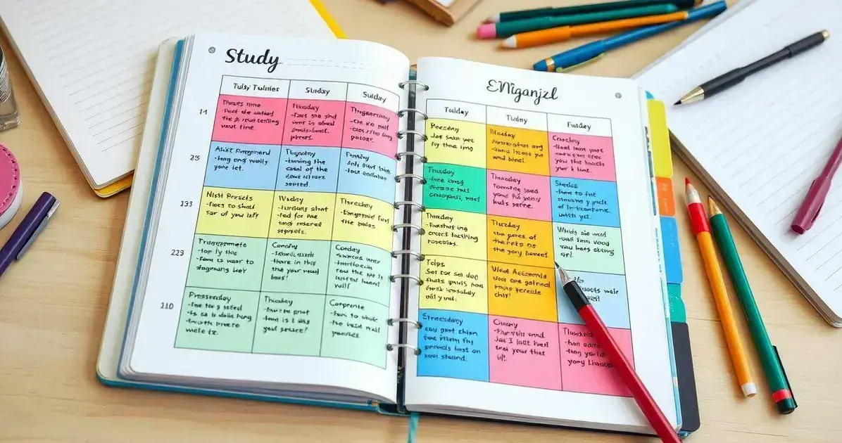 How to Create a Study Schedule